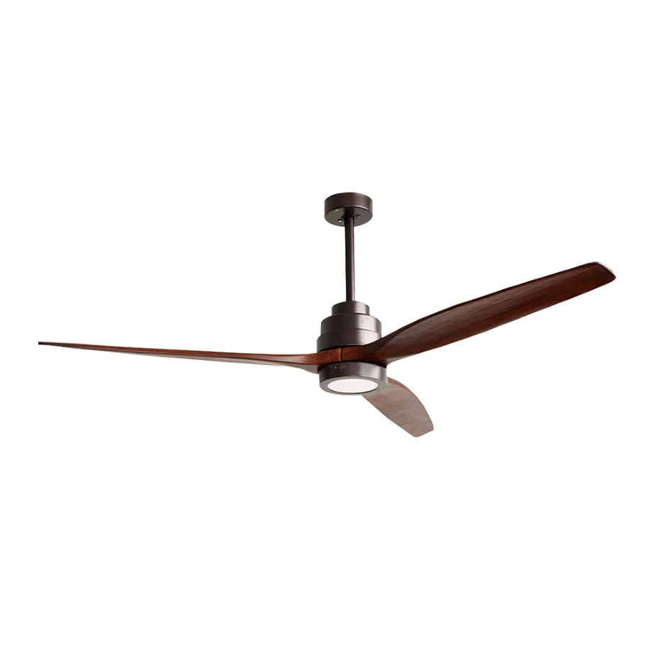52 inch ceiling fan dc motor saving ceiling wood fan light with 5 speed and 3 blade decorative ceiling fan
